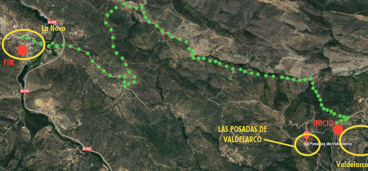 Ruta Sierra de Aracena. Valdelarco - La Nava